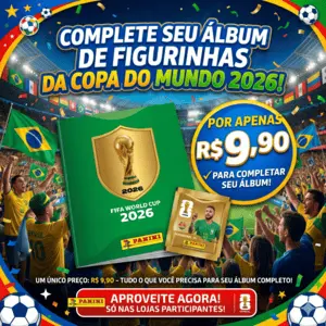 Adquira o Álbum de Figurinhas Copa 2026